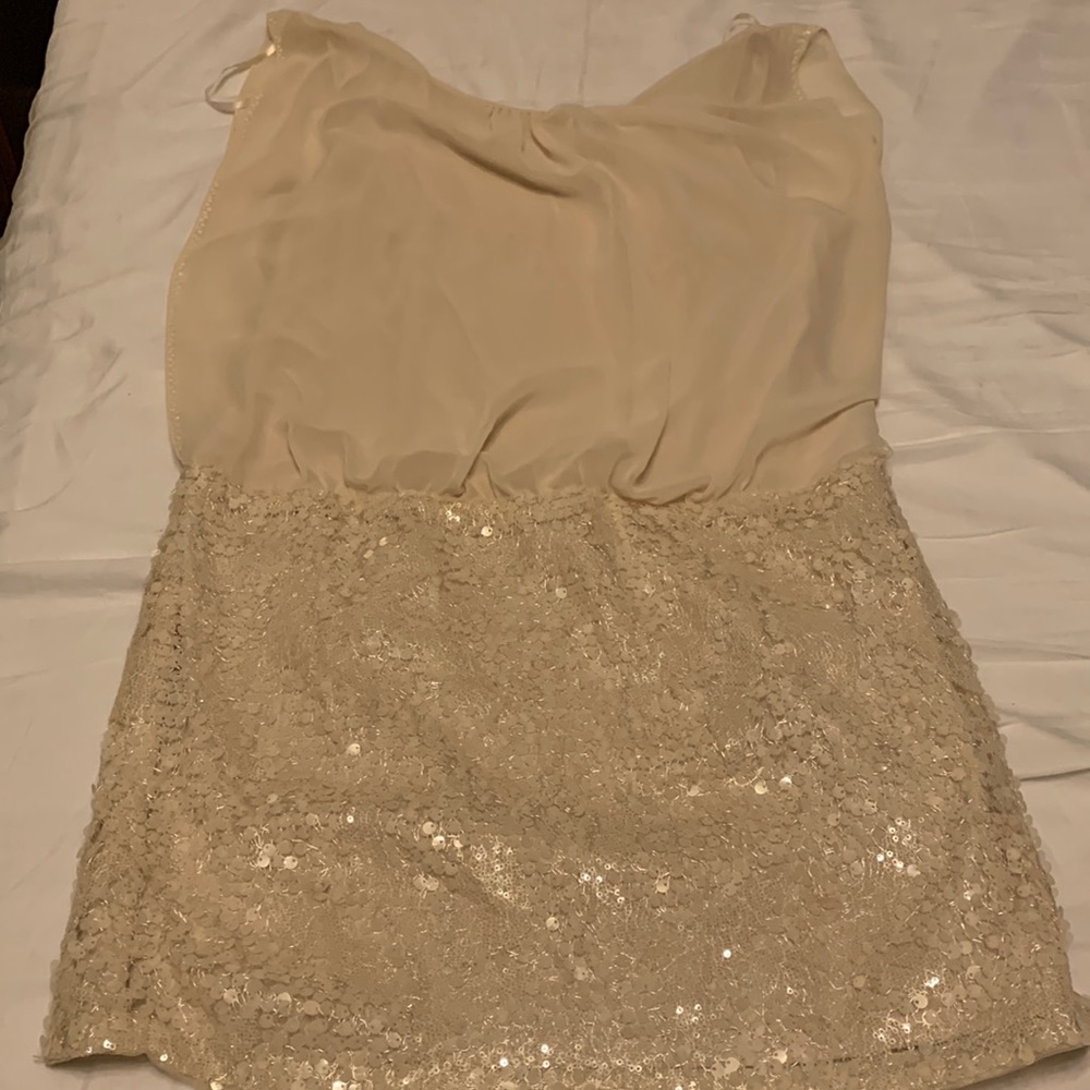 Cocktail dress in blush